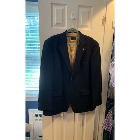 Nautica Black Blazer 44R - Picture 1 of 6